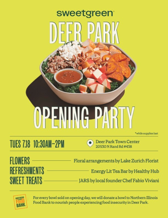 Sweetgreen Grand Opening Party icon
