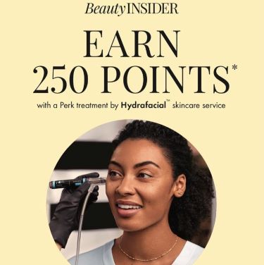 Earn 250 Points with a Sephora HydraFacial! icon