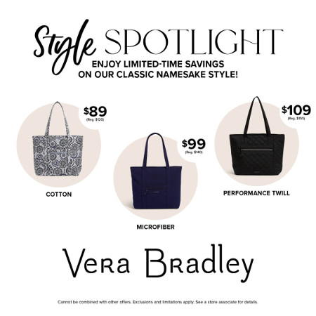SHOP THE VERA TOTE STARTING AT $89! icon