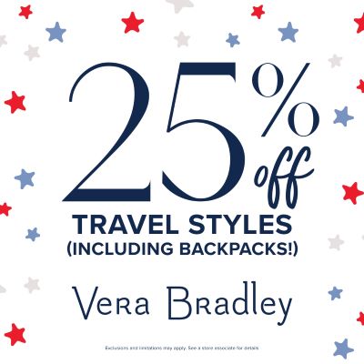 Take 25% Off Backpacks at Vera Bradley icon