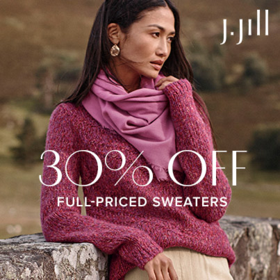 J.Jill – 30% off Full-Priced Sweaters &amp; Accessories* icon