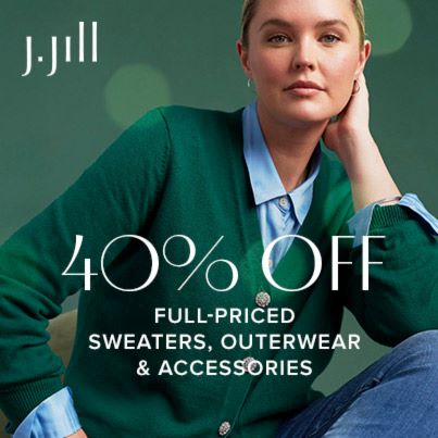 J.Jill- 40% off Full-Priced Sweaters, Outerwear & Accessories* icon