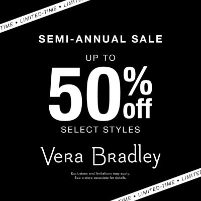 Vera Bradley Semi-Annual Sale icon
