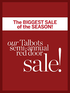 Talbots Semi-Annual Red Door Sale icon