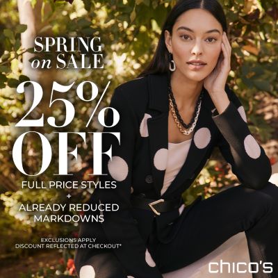 25% Off Your Total Purchase at Chico’s icon