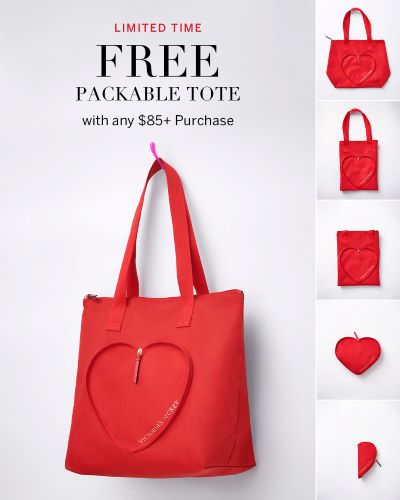 Free Packable Tote with any $85+ Purchase at Victoria’s Secret icon
