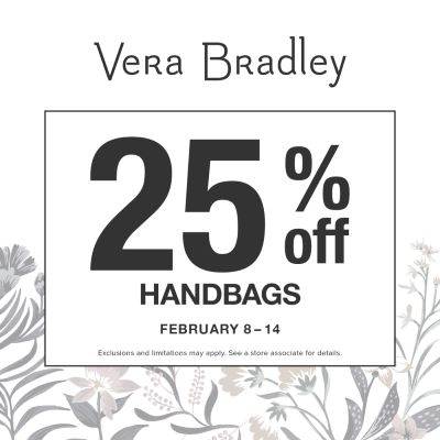 Sweet Savings on Handbags at Vera Bradley icon