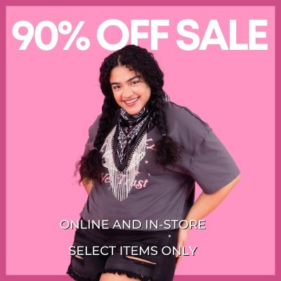 90% Off Sale Items at Dry Goods icon