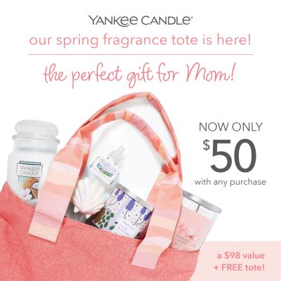 The Spring Fragrance Tote is Back at Yankee Candle! icon