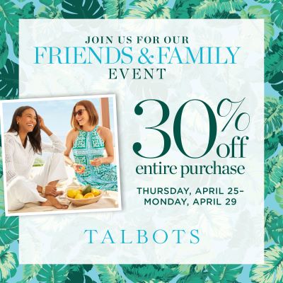 Talbots Friends & Family Event icon