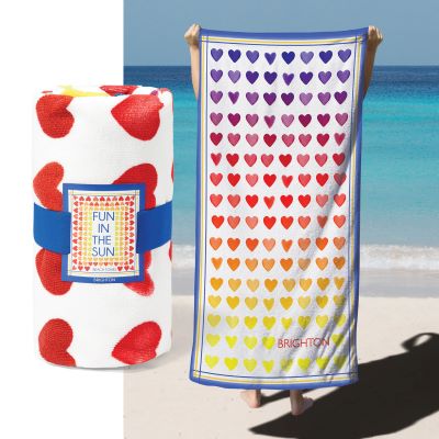 FREE* Ombre Heart Beach Towel with Brighton Purchase icon