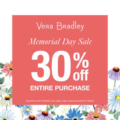 30% off Everything at Vera Bradley icon