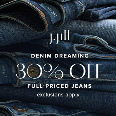 30% off Full-Priced Jeans* at J.Jill icon
