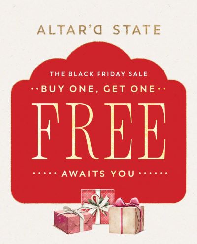 BOGO FREE at Altar’d State icon
