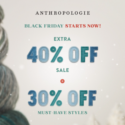 Anthropologie Black Friday Sale icon