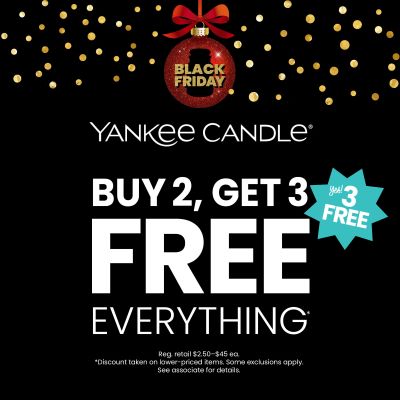 Yankee Candle Black Friday Weekend: Buy Two, Get THREE Free – Everything icon