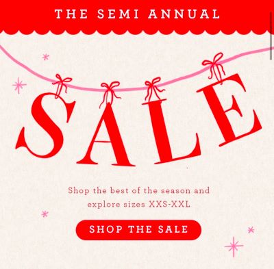 Altar’d State Semi Annual Sale icon