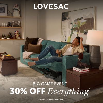 Big Game Event: 30% Off at Lovesac icon