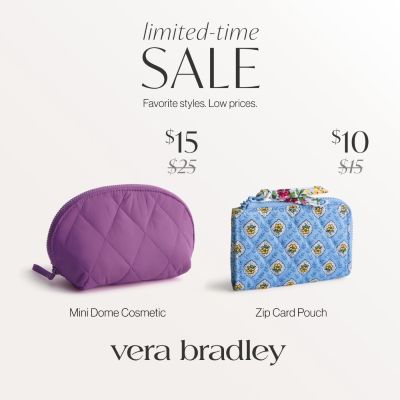 Limited-time prices at Vera Bradley! icon