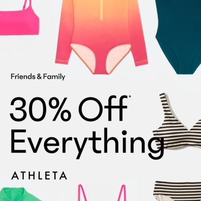 Athleta Friends & Family 30% Off Everything icon