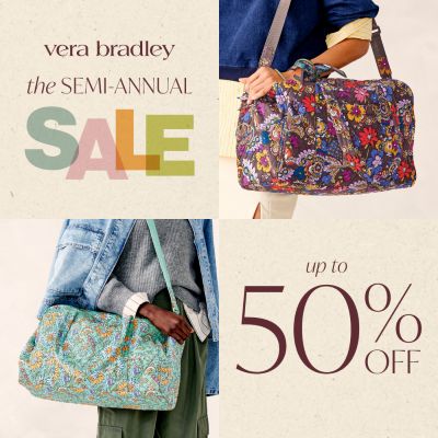 Save up to 50% at Vera Bradley icon