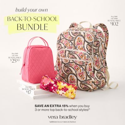 Save an extra 15% at Vera Bradley icon