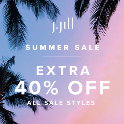 J.JILL Summer Sale-Extra 40% off* All Sale Styles icon