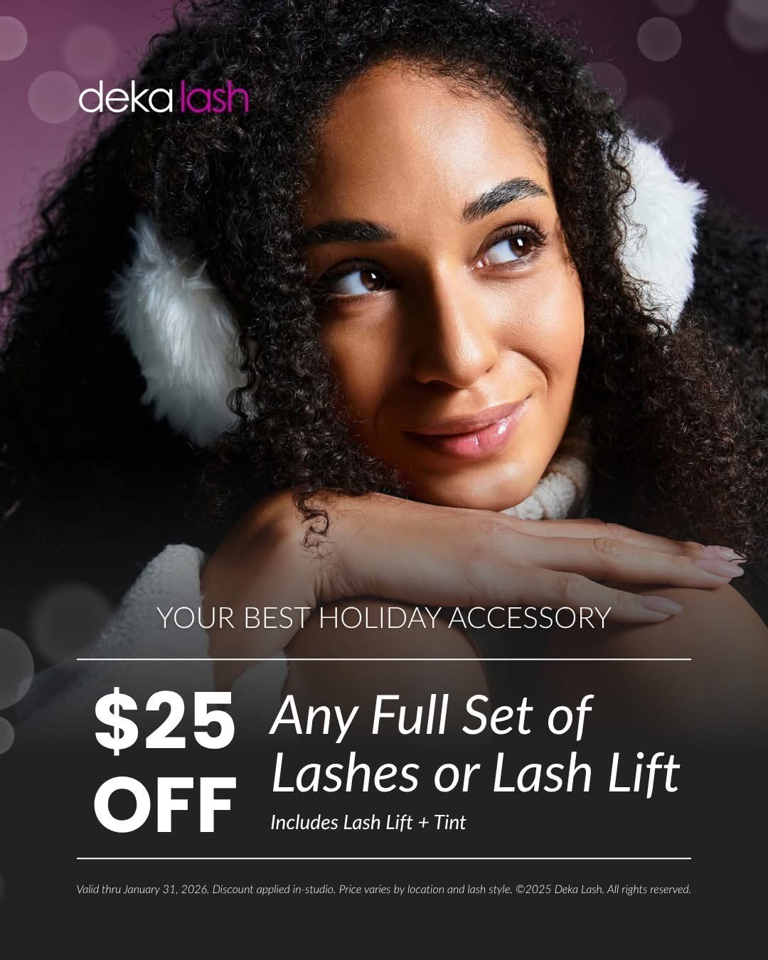 $25 Off Any Full Set or Lash Lift icon