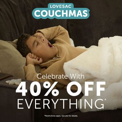 Celebrate with 40% Off* EVERYTHING at Lovesac icon