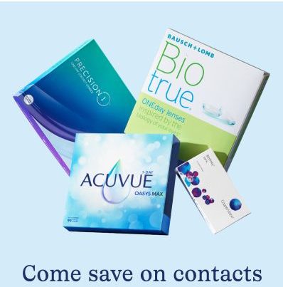 20% Off First Contacts Order icon